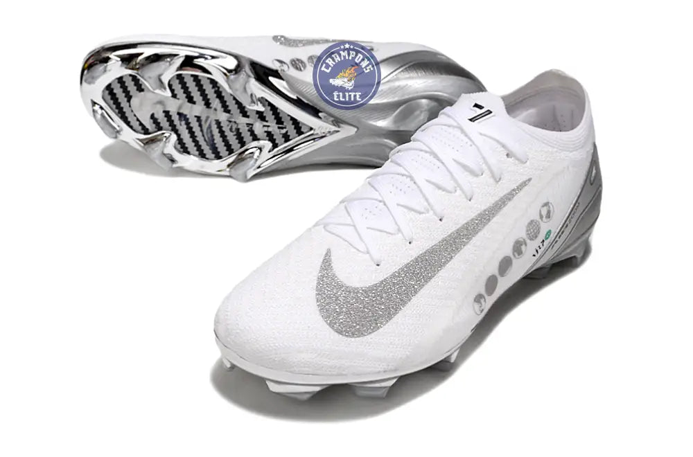 Vapor 10 Vinicius Trophie The Best FG - Blanc/Argent