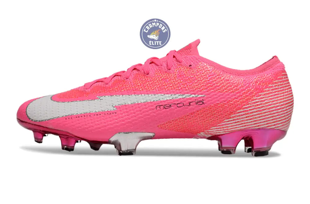 Image of VAPOR 13 ELITE FG MBAPPÉ ROSA - ROSE/BLANC/ARGENT