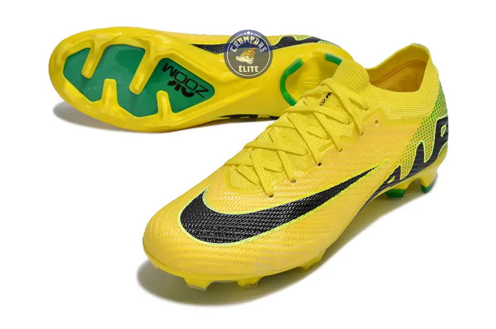 Vapor 15 Elite FG Brazil - Jaune/Vert