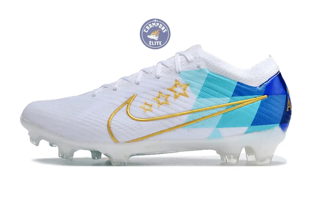 Image of Vapor 15 Elite FG x Enzo Fernandez Blanc/Bleu/Or