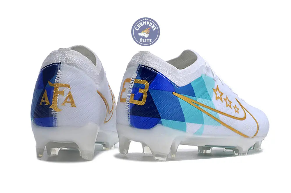 Vapor 15 Elite FG x Enzo Fernandez Blanc/Bleu/Or
