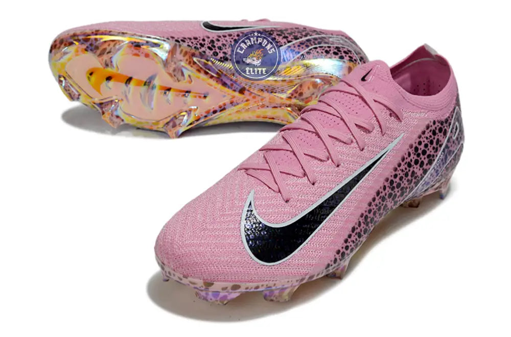 Vapor 16 Nike By You FG - Rose Motif Noir