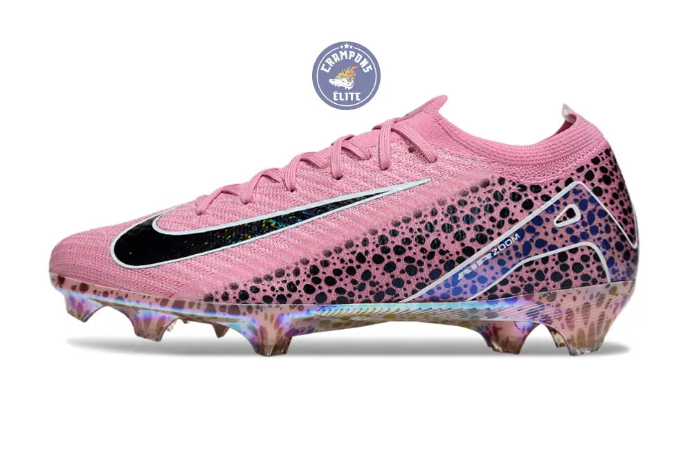 Vapor 16 Nike By You FG - Rose Motif Noir