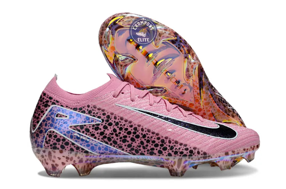 Vapor 16 Nike By You FG - Rose Motif Noir