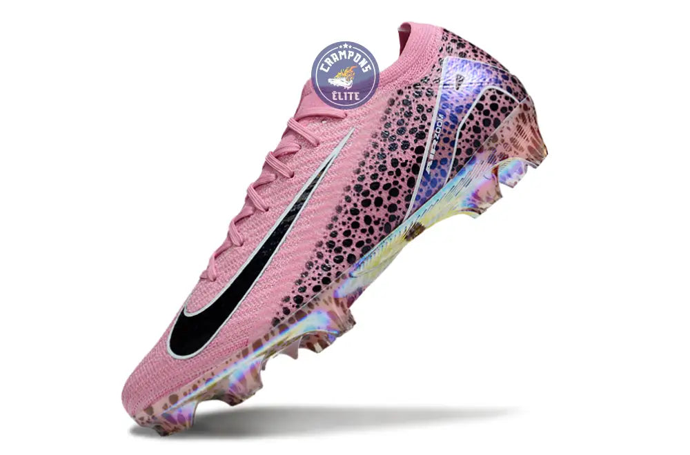 Vapor 16 Nike By You FG - Rose Motif Noir