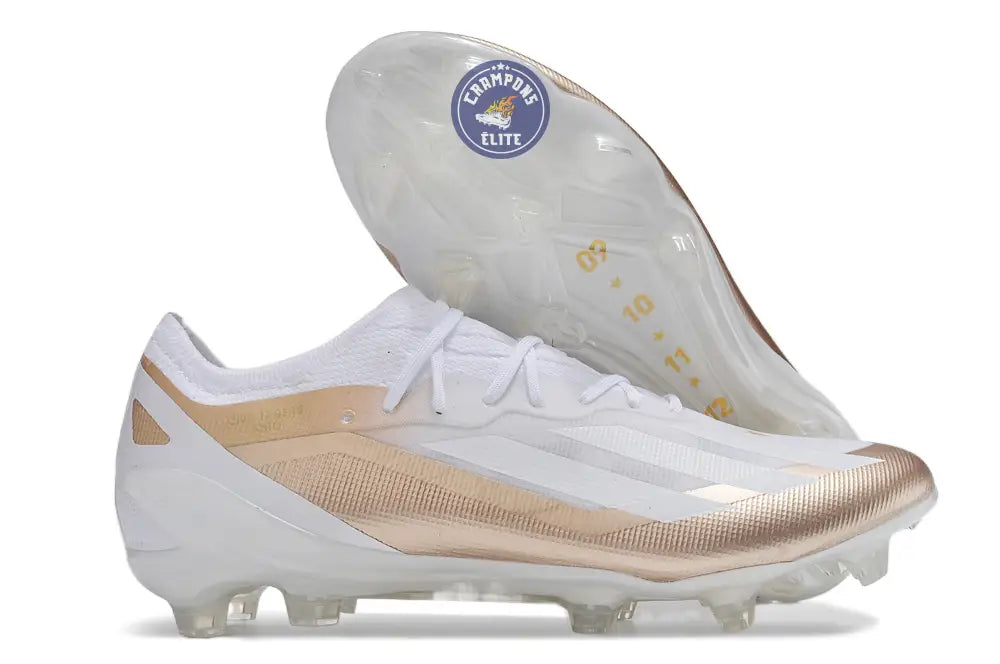 Image of X Crazyfast.1 Messi El Ocho Elite FG - Blanc/OR