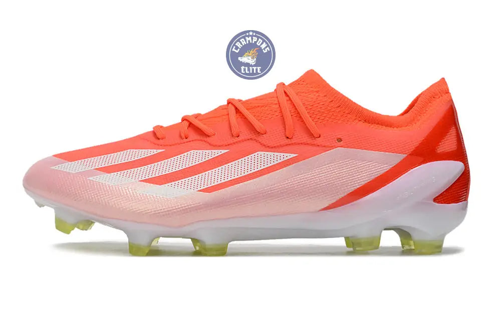 X Crazyfast Elite FG Energy Citrus - Rouge/Blanc/Jaune