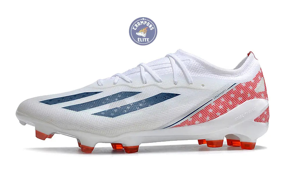 Image of X Crazyfast Elite FG - Etoile - Bleu/Blanc/Rouge