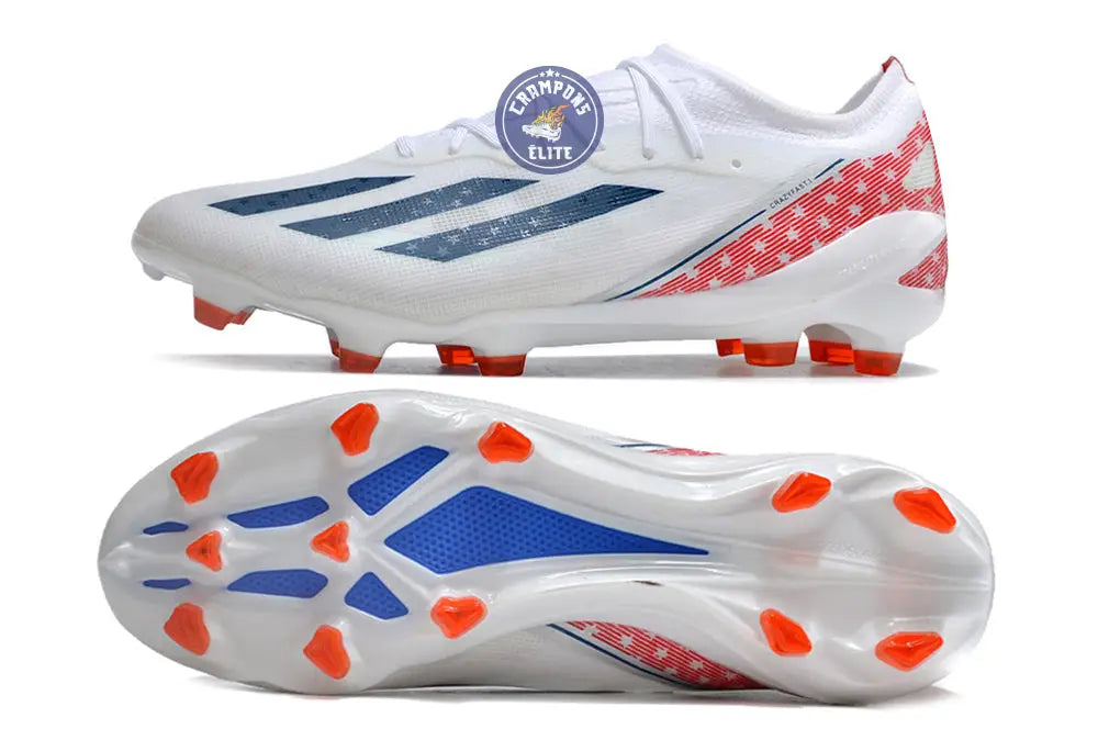 Image of X Crazyfast Elite FG - Etoile - Bleu/Blanc/Rouge