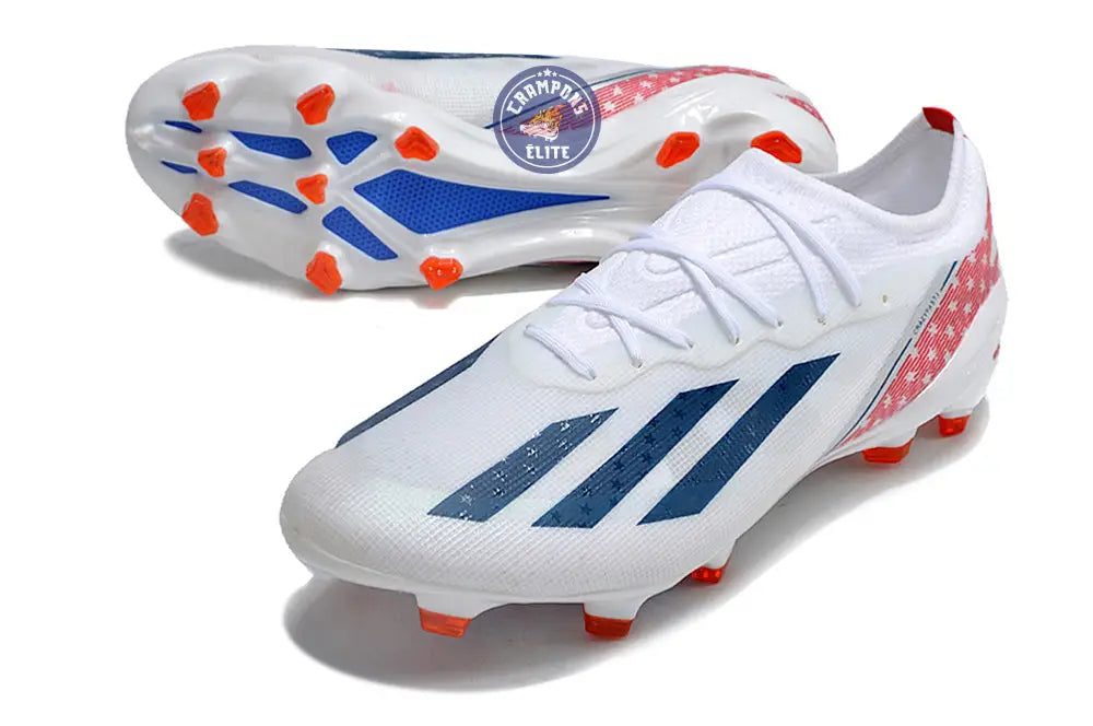 Image of X Crazyfast Elite FG - Etoile - Bleu/Blanc/Rouge