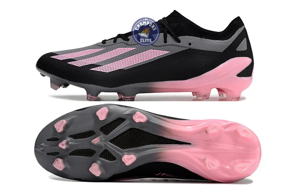 Image of X Crazyfast Elite FG Noir/Gris/Rose