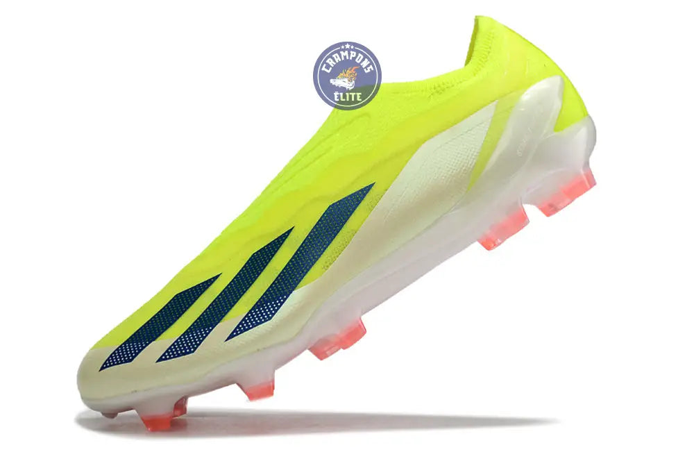 X Crazyfast Elite Laceless FG Solar Energy - Jaune/Noir/Blanc