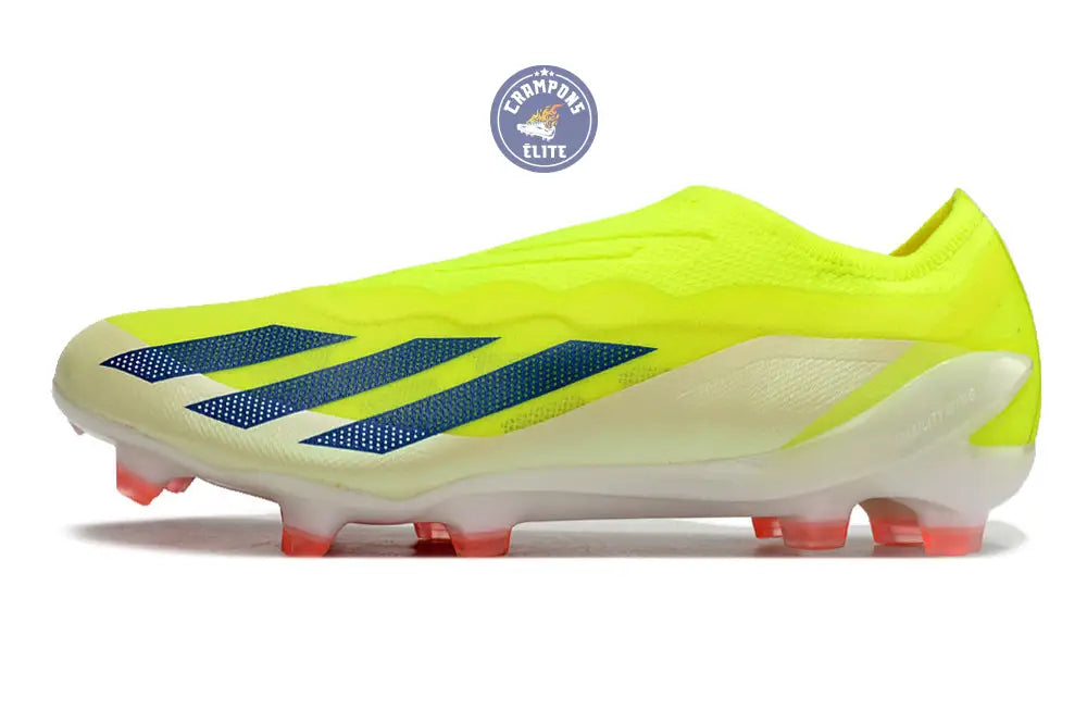 X Crazyfast Elite Laceless FG Solar Energy - Jaune/Noir/Blanc