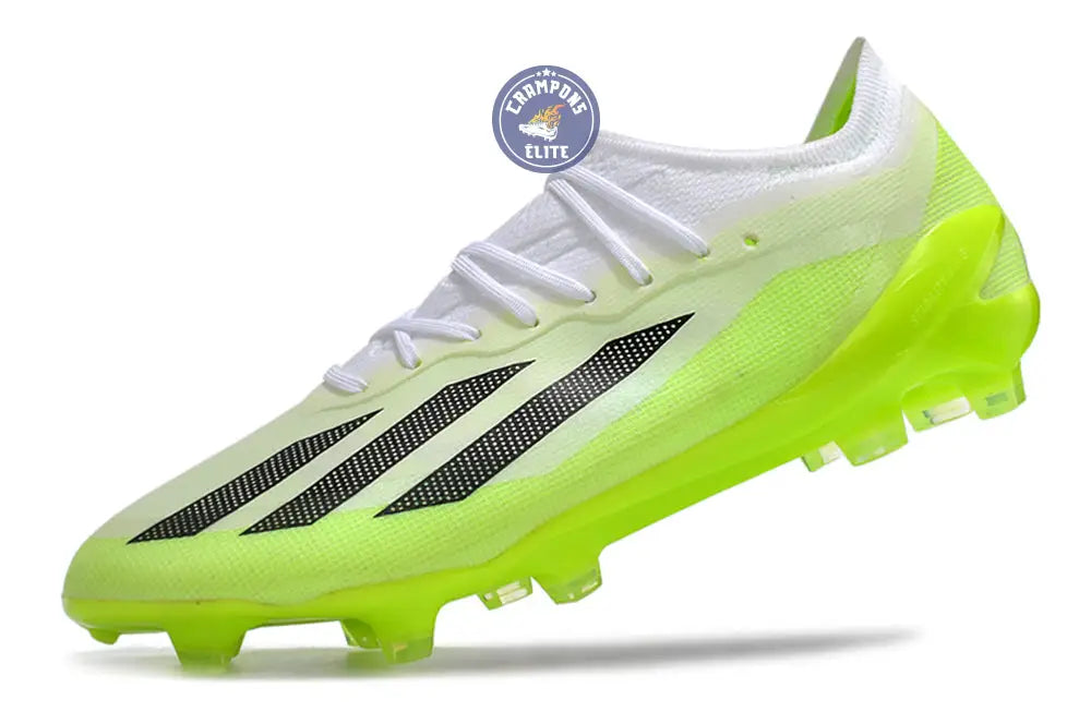 X Crazyfast FG Crazyrush - Blanc/Noir/Lucid Lemon