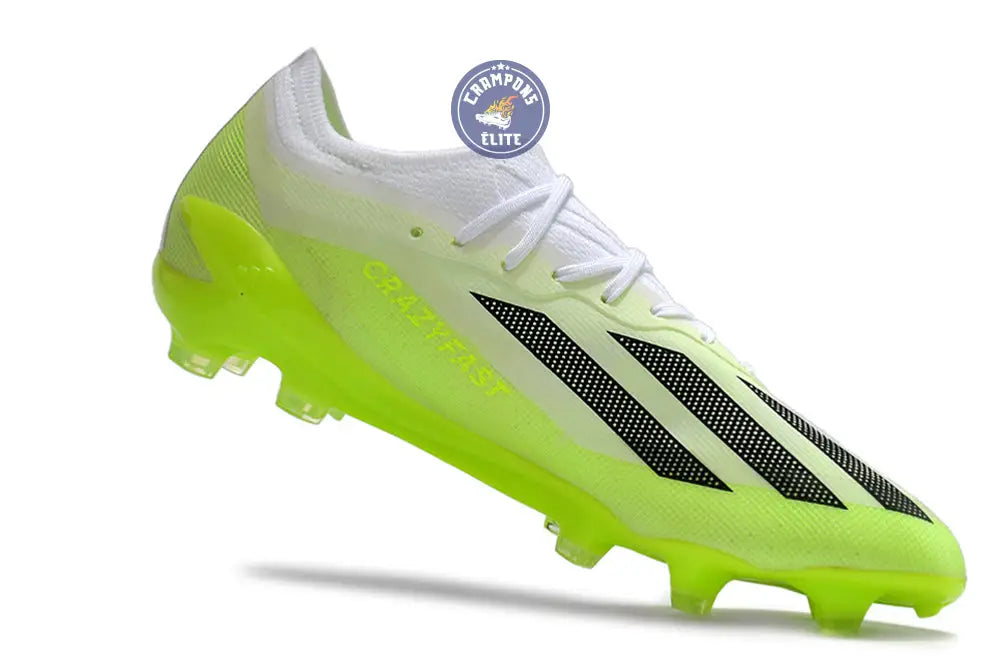 X Crazyfast FG Crazyrush - Blanc/Noir/Lucid Lemon