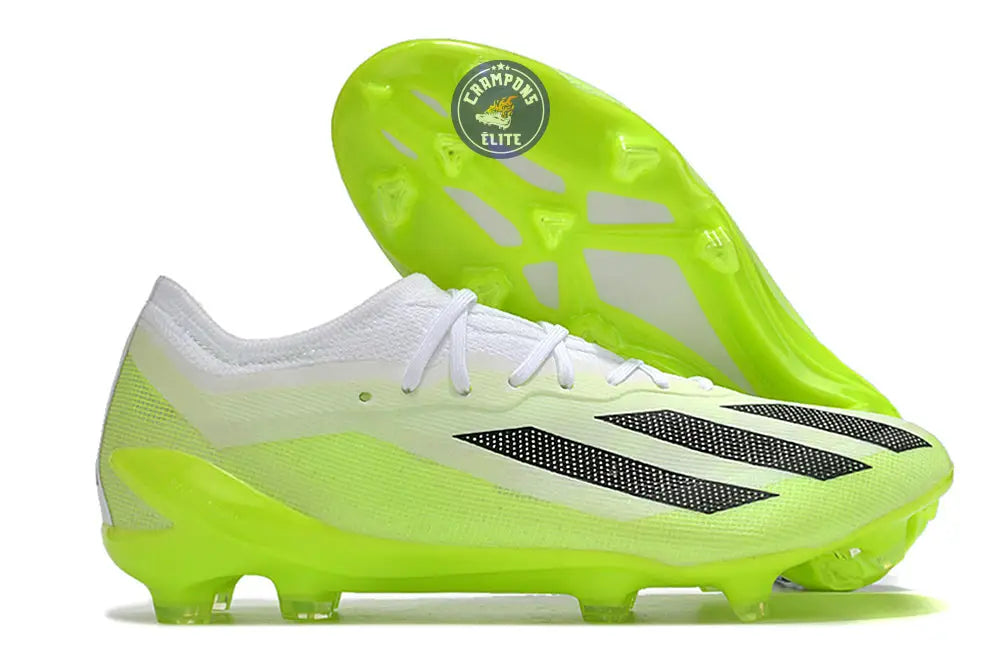 X Crazyfast FG Crazyrush - Blanc/Noir/Lucid Lemon