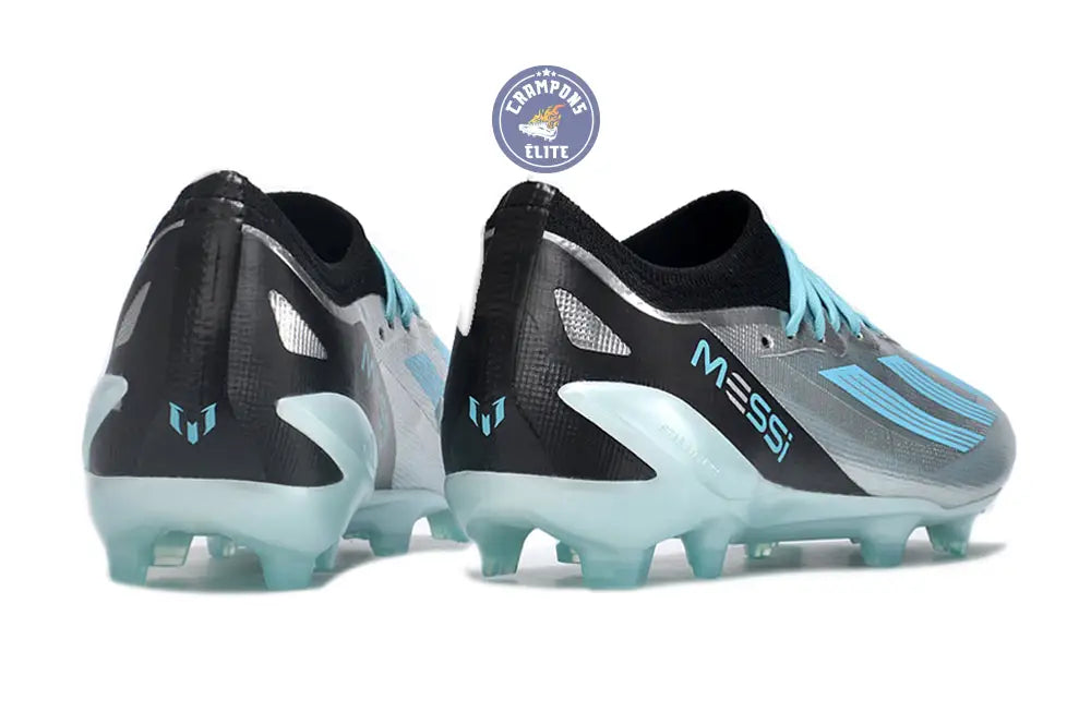X Crazyfast FG x Messi Infinito - Argenté/Bliss Blue/Noir