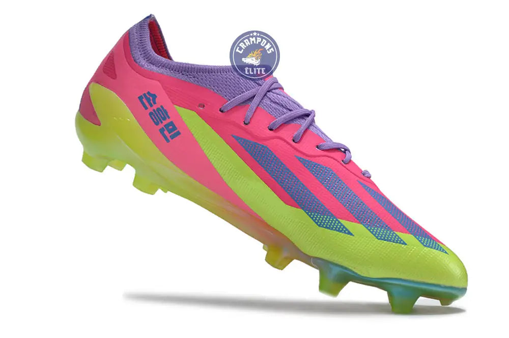 X Crazyfast FG x SON - ’South Korea Nightlife’ Rose/Jaune/Violet