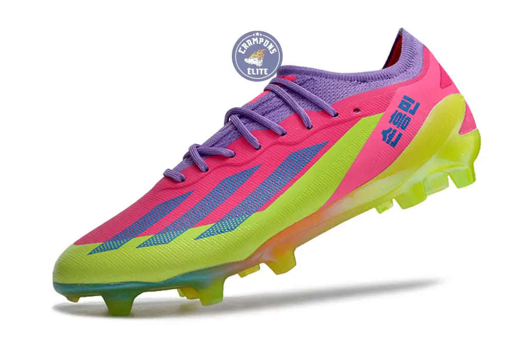 X Crazyfast FG x SON - ’South Korea Nightlife’ Rose/Jaune/Violet