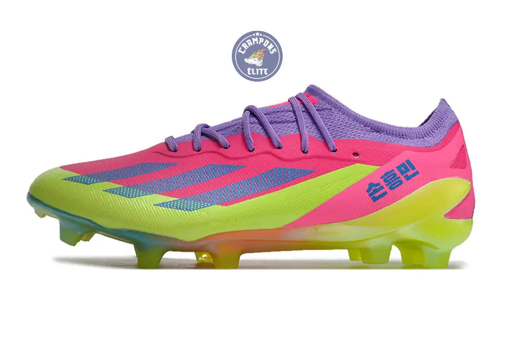 X Crazyfast FG x SON - ’South Korea Nightlife’ Rose/Jaune/Violet