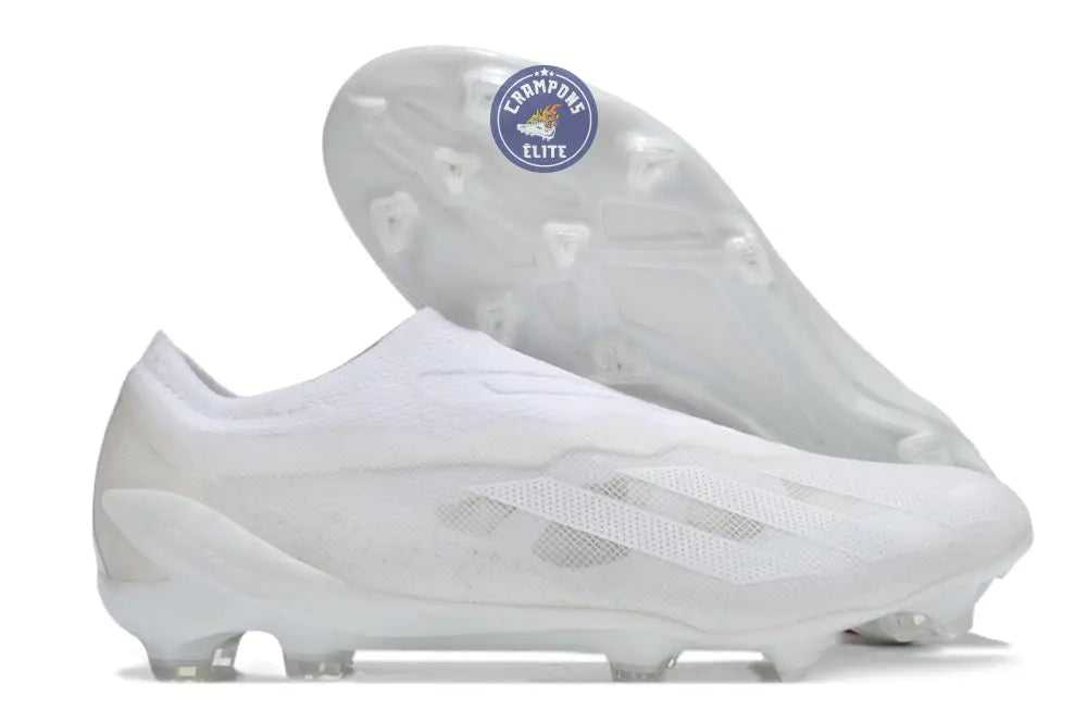 Image of X Crazyfast Laceless FG Pearlized - Blanc