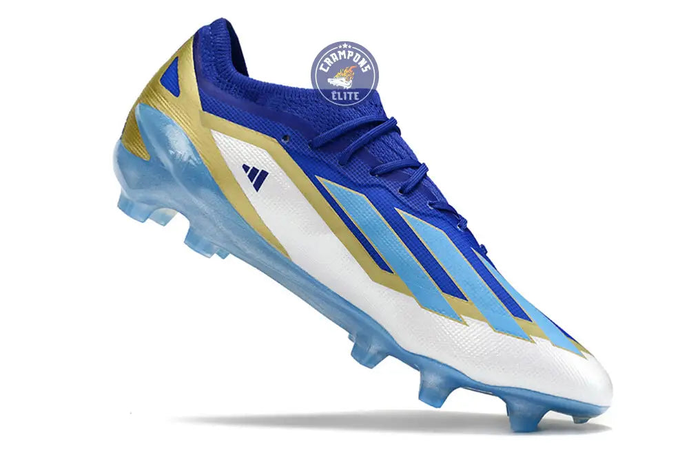 X Crazyfast Messi Elite FG Spark Gen10s - Bleu/Blue Burst/Blanc