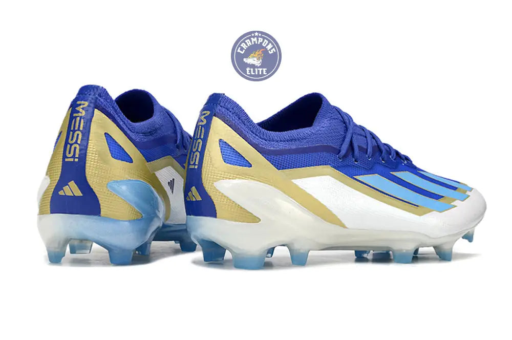 X Crazyfast Messi Elite FG Spark Gen10s - Bleu/Blue Burst/Blanc