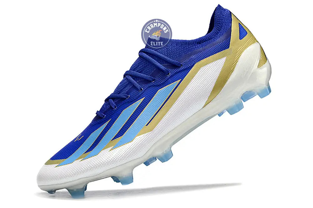 X Crazyfast Messi Elite FG Spark Gen10s - Bleu/Blue Burst/Blanc