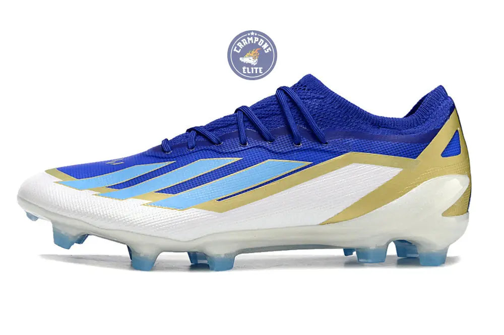X Crazyfast Messi Elite FG Spark Gen10s - Bleu/Blue Burst/Blanc