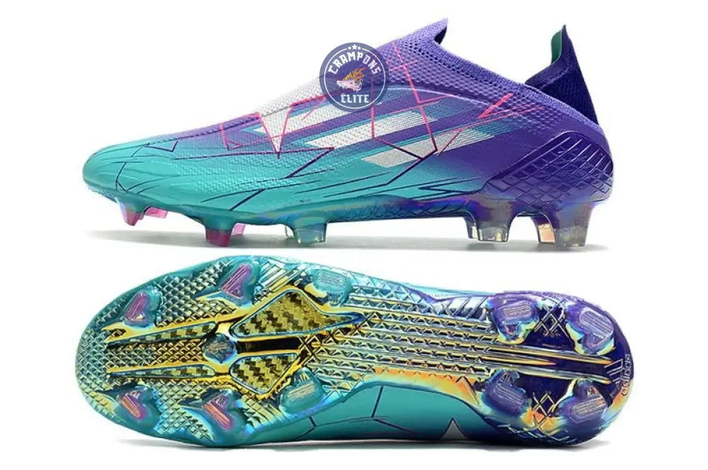 X Speedflow + FG Champions Code - Violet/Argenté/Turquoise