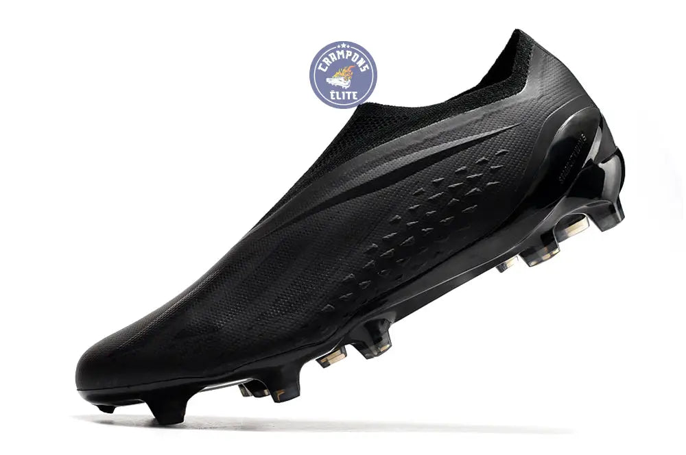 Image of X Speedportal Elite Laceless FG Full Black - Noir