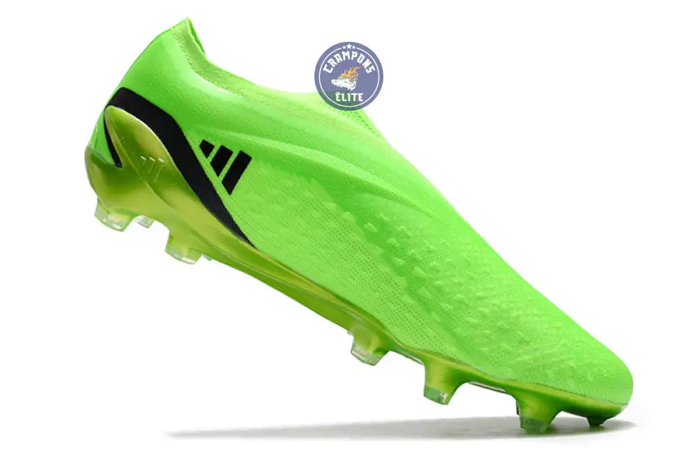 X Speedportal Elite Laceless FG Game Data - Vert/Noir/Jaune