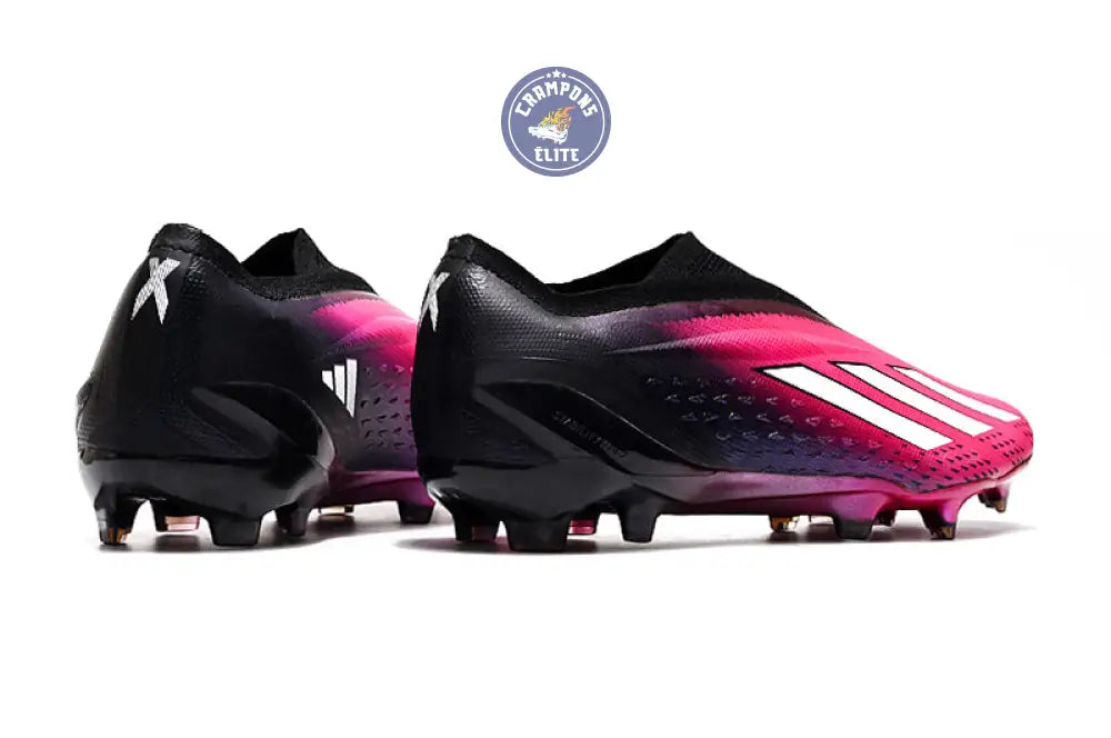 Image of X Speedportal Elite Laceless FG Own Your Football - Rose/Argenté/Noir