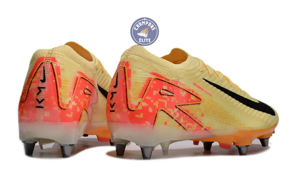 Image of Zoom Mercurial Vapor 16 SG Mbappé Personal Edition - Orange/Bleu